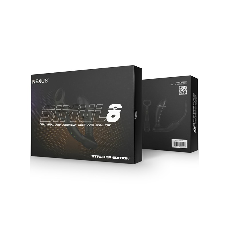 NEXUS | Simul8 Stroker | Dual Motor Prostate Massager