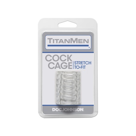 TITANMEN Stretch Cockcage CLEAR