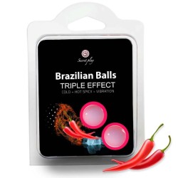 Secret Play | Set 2 Brazilian Balls | Triple Effect