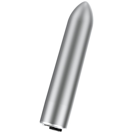 Intense Vibrating Bullet 10 Patterns - Silver