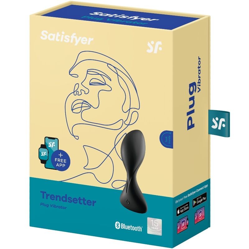 Satisfyer | Trendsetter Vibrating Plug - Black