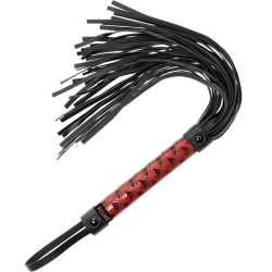 Begme | Black Edition Vegan Leather Flogger - Red