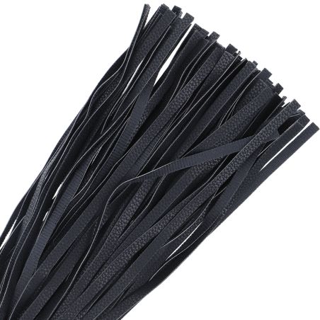 Darkness | Black Edition Leather Flogger - 42cm