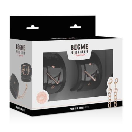 BegME | Black Edition Premium | Δέστρες Καρπών - Χειροπέδες