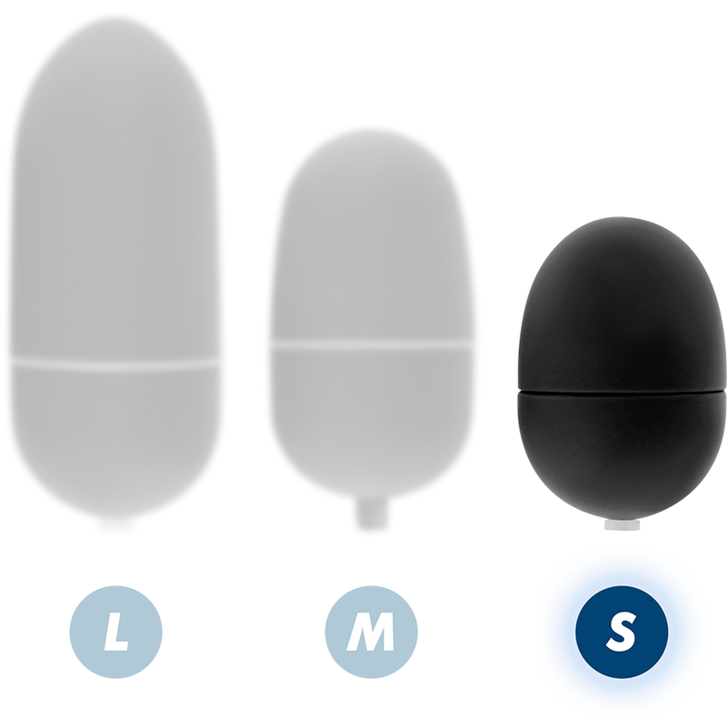 Online Remote Control Vibrating Egg S- Black
