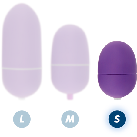 Online Remote Control Vibrating Egg S - Purple