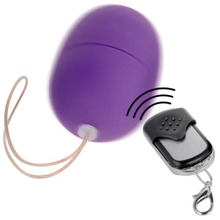 Online Remote Control Vibrating Egg S - Purple