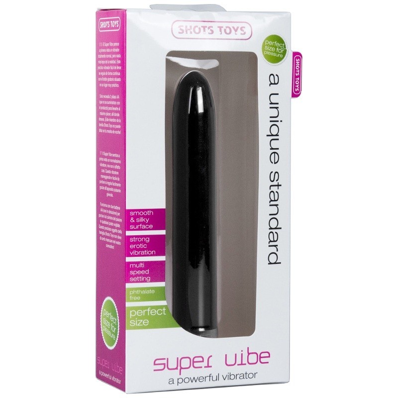 Shots Toys - Super Vibe - Black