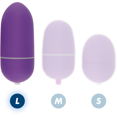 Online Remote Control Vibrating Egg L - Purple