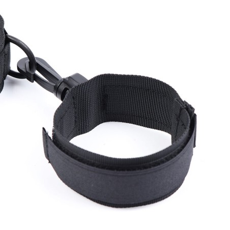 Ohmama | Fetish Nylon Collar With Wrist Restraints