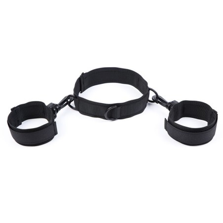 Ohmama | Fetish Nylon Collar With Wrist Restraints