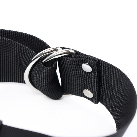 copy of Ohmama | Fetish Nylon Collar With Wrist Restraints