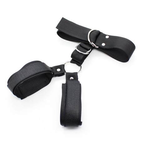 copy of Ohmama | Fetish Nylon Collar With Wrist Restraints