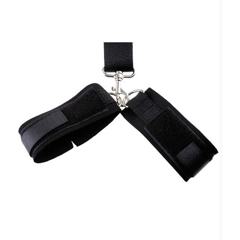 Ohmama Fetish Neoprene Gag With Hand Cuffs