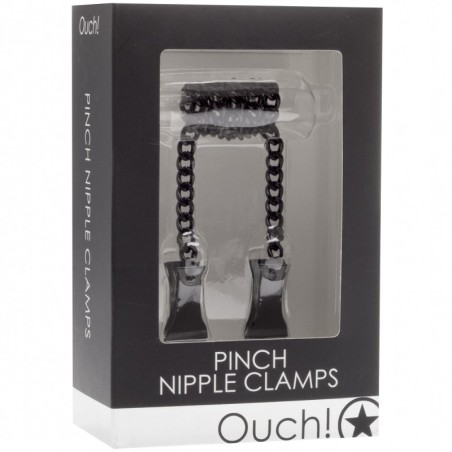 Pinch Nipple Clamps - Black