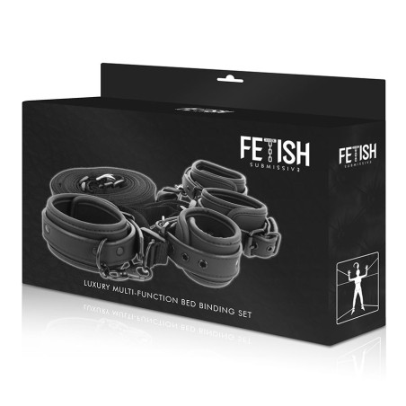 FETISH SUBMISSIVE | Δέσιμο Κάτω από το Στρώμα - 4 Σημείων