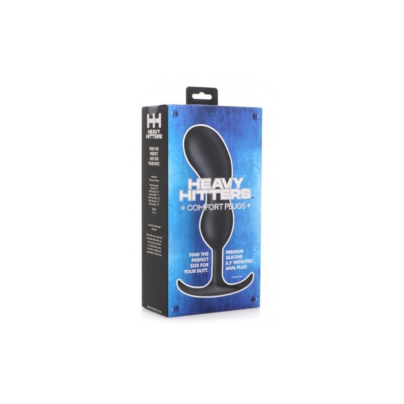 Heavy Hitters | Premium Weighted Prostate Plug - ΧLarge