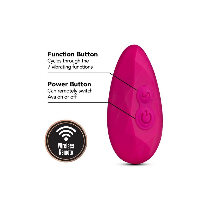 Lush Ava Couples Vibrator - Pink