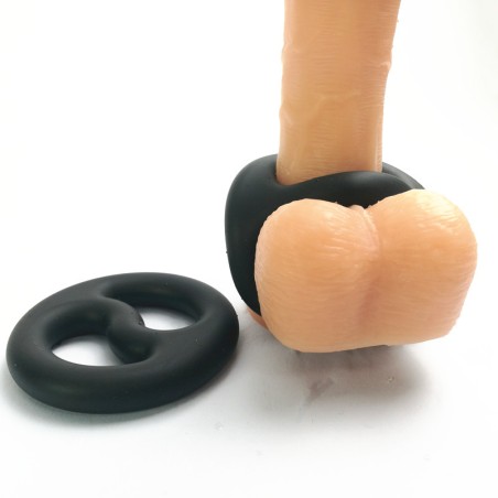 BRUTUS Yin-Yang | Silicone Cock And Ball Duo Ring