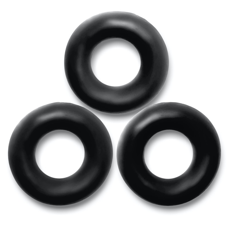 OXBALLS | Fat Willy Rings | Σετ 3-pack Δαχτυλίδια Πέους - Μαύρο