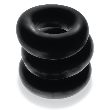 OXBALLS | Fat Willy Rings | Σετ 3-pack Δαχτυλίδια Πέους - Μαύρο