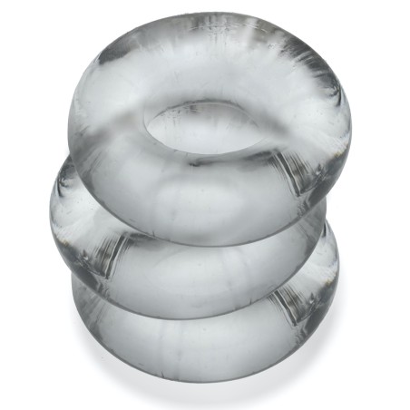 OXBALLS | Fat Willy Rings | Σετ 3-pack Δαχτυλίδια Πέους - Διάφανο
