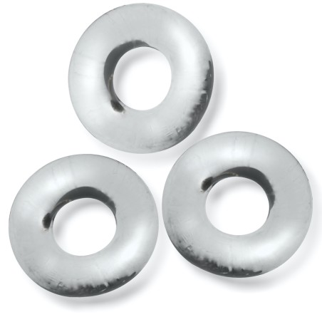 OXBALLS | Fat Willy Rings | Σετ 3-pack Δαχτυλίδια Πέους - Διάφανο