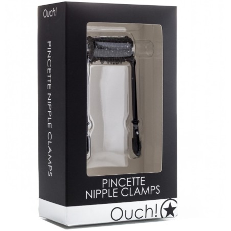 OUCH - Pincette Nipple Clamps - Black