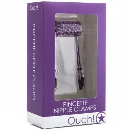 OUCH - Pincette Nipple Clamps - Purple