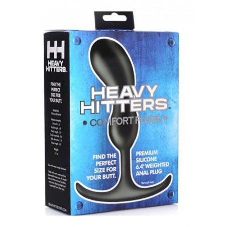 Heavy Hitters |Premium Silicone Weighted Prostate Plug | Medium