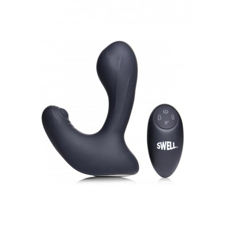 10X Inflatable & Tapping Prostate Vibe | Remote | XR Brands