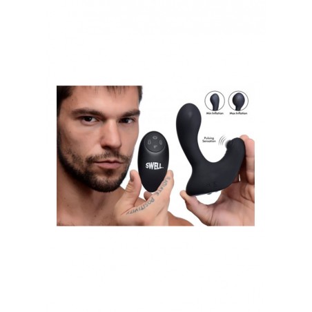 10X Inflatable & Tapping Prostate Vibe | Remote | XR Brands