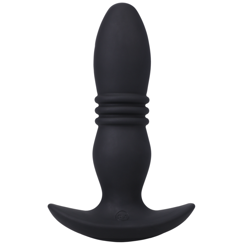 A-PLAY | RISE | Rechargeable Silicone Anal Plug with Remote | Black