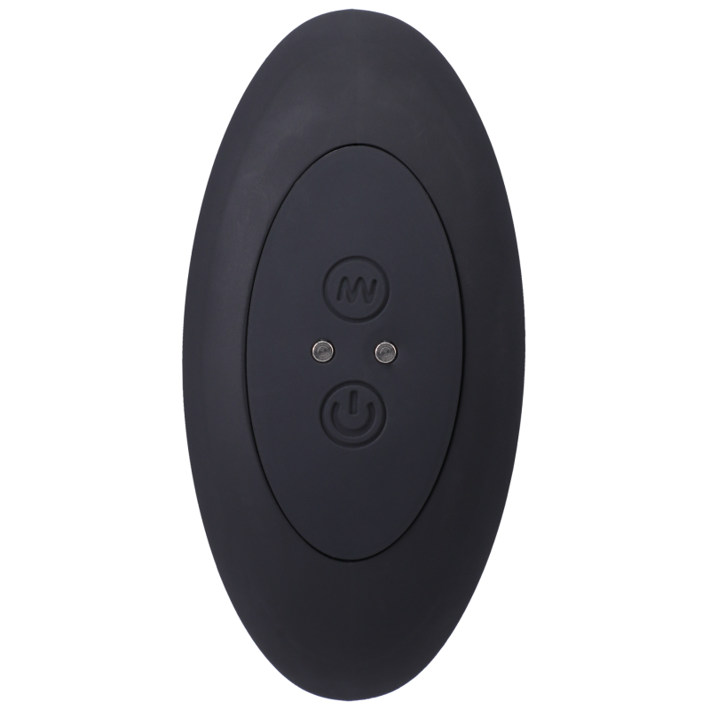 A-PLAY | RISE | Rechargeable Silicone Anal Plug with Remote | Black