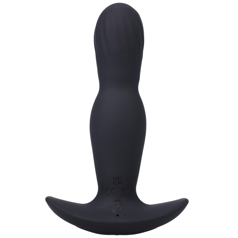 A-Play | EXPANDER | Rechargeable Silicone Anal Plug with Remote | Black