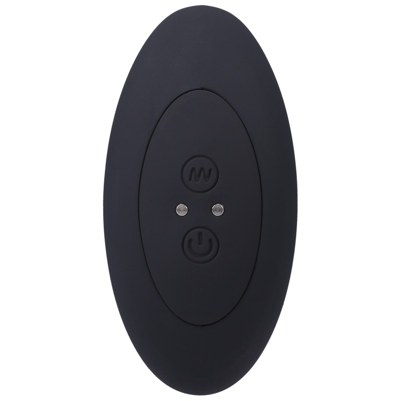 A-Play | EXPANDER | Rechargeable Silicone Anal Plug with Remote | Black