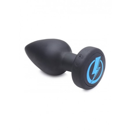 XR Brands | 5X E-Stim Pro Silicone Vibrating Anal Plug + Remote Control