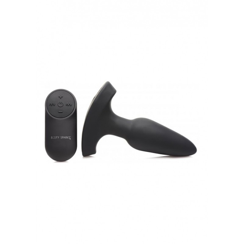 Booty Spartks | Laser Heart Small Anal Plug w|Remote Control