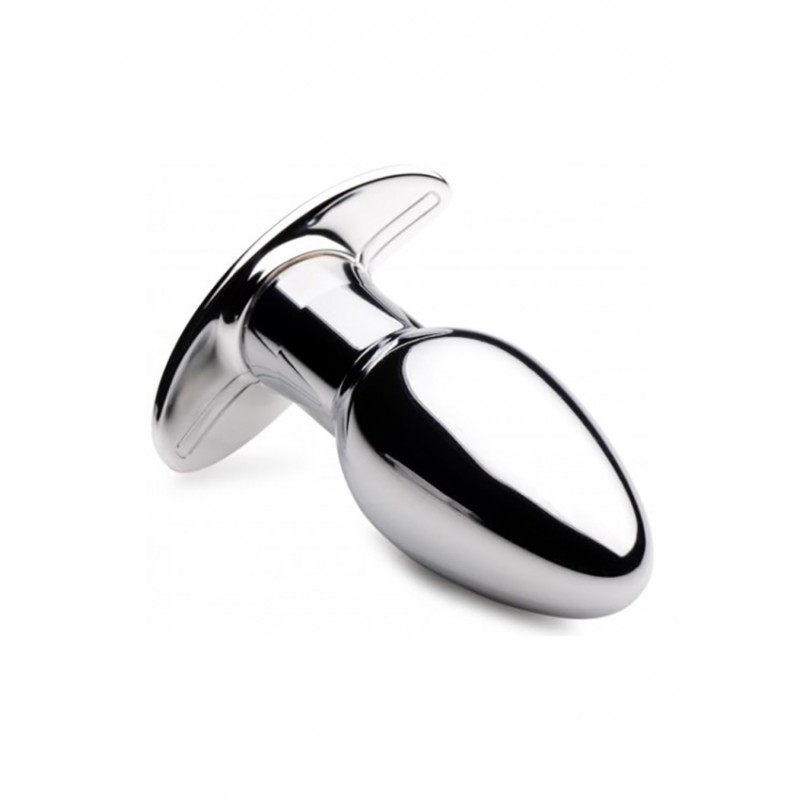Master Series | Chrome Blast 7X Rechargeable Butt Plug R/C | Small