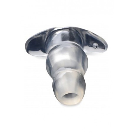 Master Series | Clear View Hollow Anal Plug | Medium