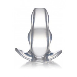 Master Series | Clear View Hollow Anal Plug | X-Large