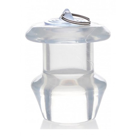 Master Series | Ass Bung Clear Hollow Anal Dilator with Plug | Medium