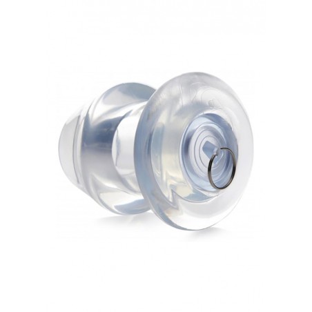 Ass Bung Clear Hollow Anal Dilator with Plug | XL | Master Series