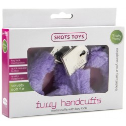 Shots Toys - Furry handcuffs - Purple