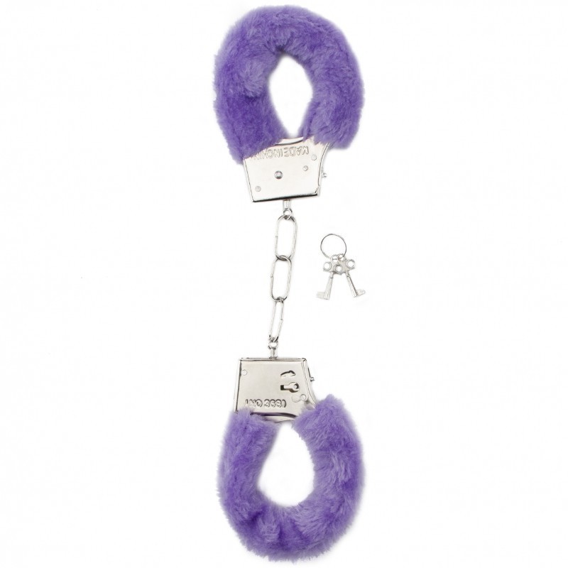Shots Toys - Furry handcuffs - Purple