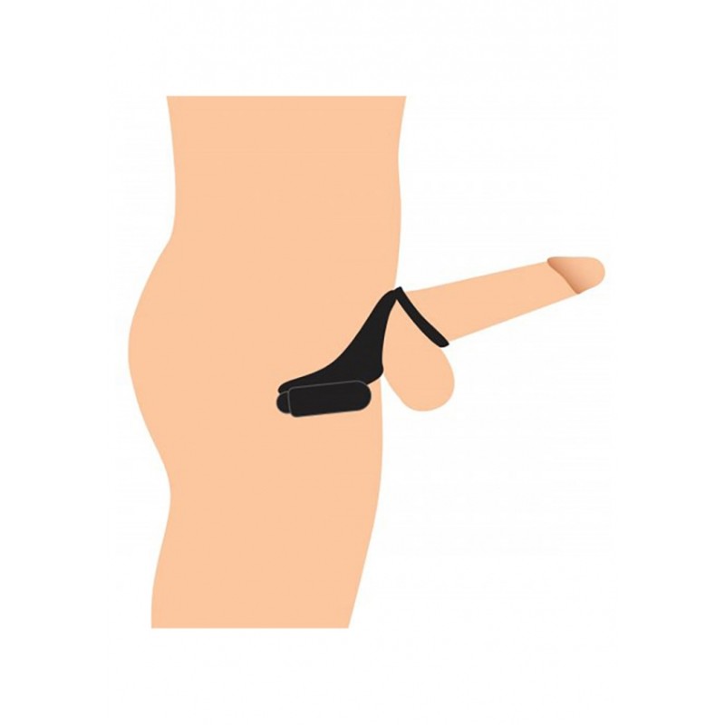 Trinity Vibes | 7X Silicone C-Ring + Vibrating Taint Stim