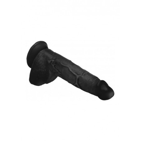 Master Cock | Beefy Brad Dildo with Balls 23cm | Black
