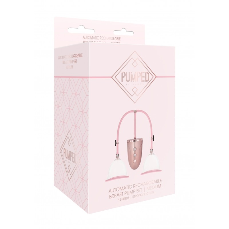 Pumped | Medium | Automatic Rechargeable Breast Pump Set