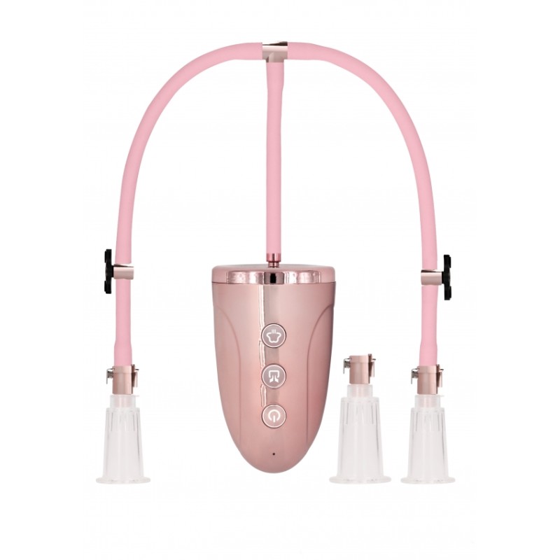 Pumped | Clitoral & Nipple Pump Set | Automatic Rechargeable | Medium