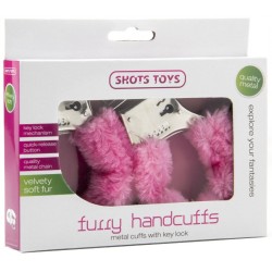 Shots Toys: Furry handcuffs - Pink